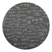 Math Formulas And Numbers On Blackboard Eraser (Front)