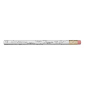 Math Formulas And Numbers Pencil (Rotated 270)