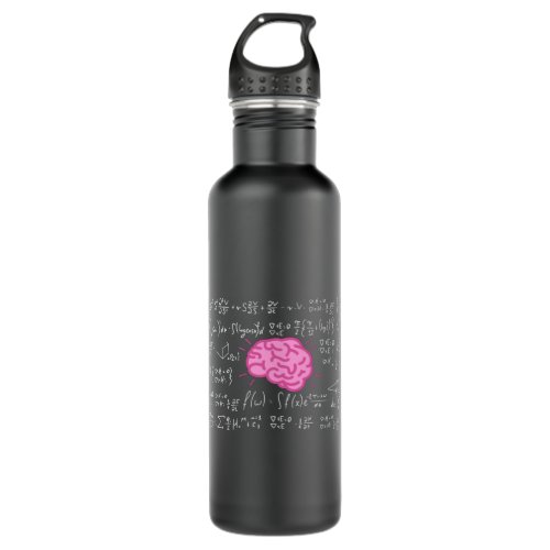 Math formulas for smart heads stainless steel water bottle