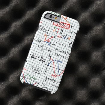 Math Formulas Numbers Tough Iphone 6 Case by zlatkocro at Zazzle