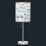 Math Formulas Numbers table lamp<br><div class="desc">Math Formulas Numbers table lamp</div>