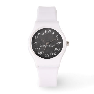 Math Geek Funny Equation Teacher/Engineer Women's Watch