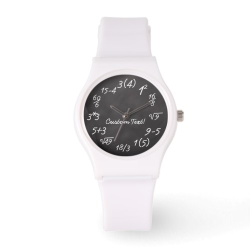 Math Geek Funny Equation TeacherEngineer Womens Watch