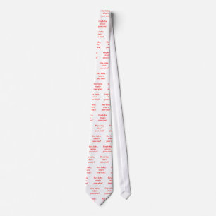 math geek love pick up line neck tie