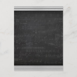 Math Geek Postcard