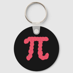 Math Geek Teacher 3.14 Pi Day Keychain