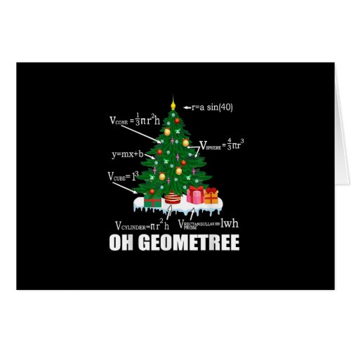 Math Geometry Christmas Tree Teacher Family Matchi