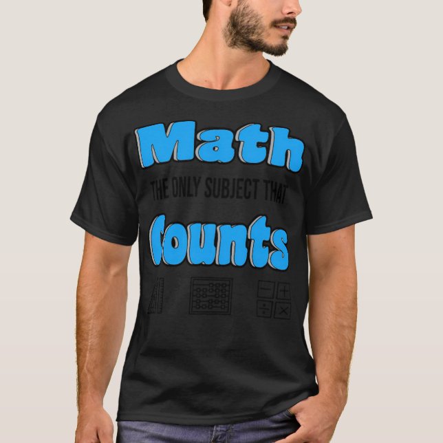 Math Geometry School Teacher Math Genius friends p T-Shirt (Front)