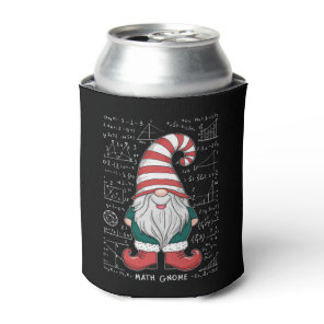 Math Gnome Family Matching Group Christmas Party  Can Cooler