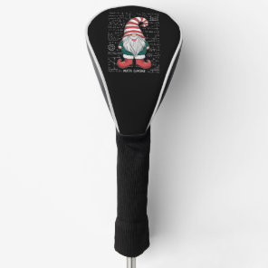 Math Gnome Family Matching Group Christmas Party  Golf Head Cover