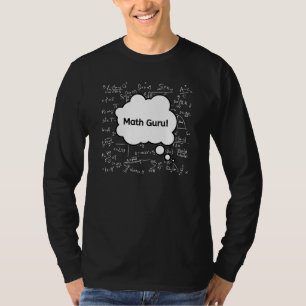 Math Guru – Funny Mathematics Teacher Equation  T-Shirt