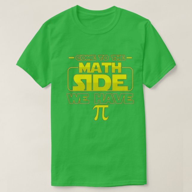 Math humer drle Math is a Piece of Pie quote Math  T-Shirt (Design Front)