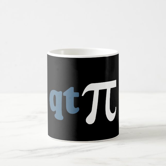 Math Humor - Cute Tee Pi Coffee Mug (Center)