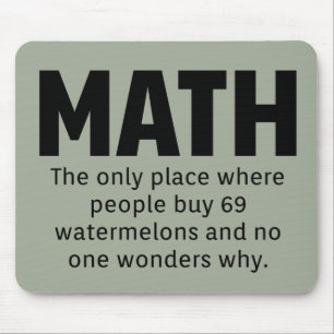 Math Humor Mouse Pad