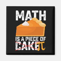 Math Is A Piece Of Cake Pi Day Funny
