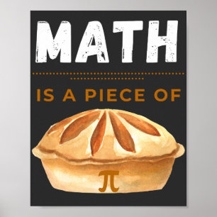 Math Is A Piece Of Pi Math Pi Day 2023 March 14th Poster