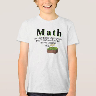 Math Is Confusing Shirt - Funny Math Pun Humor Tee