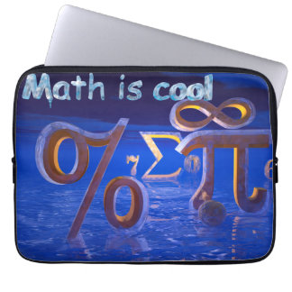 Math is Cool Laptop Sleeve