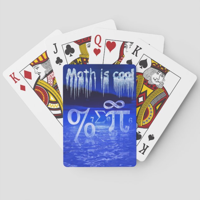 Math is Cool Poker Cards (Back)