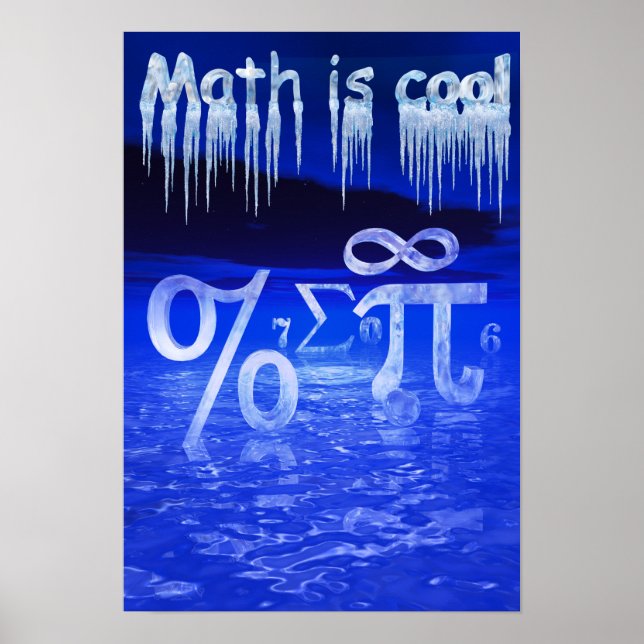 Math is Cool! Poster (Front)