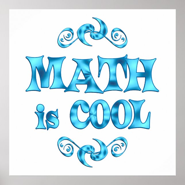 Math is Cool Poster (Front)