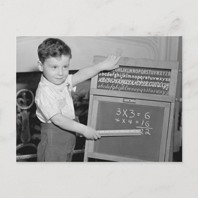 Math Is Easy Postcard (Front)