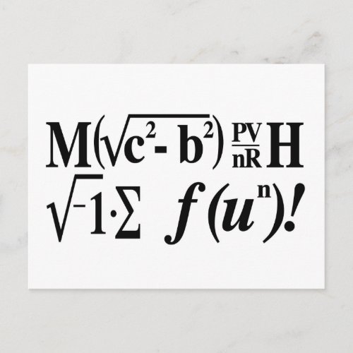 Math is Fun Postcard