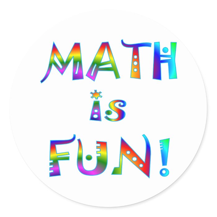 Math is Fun Sticker