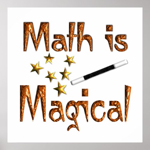 Math is Magical Poster