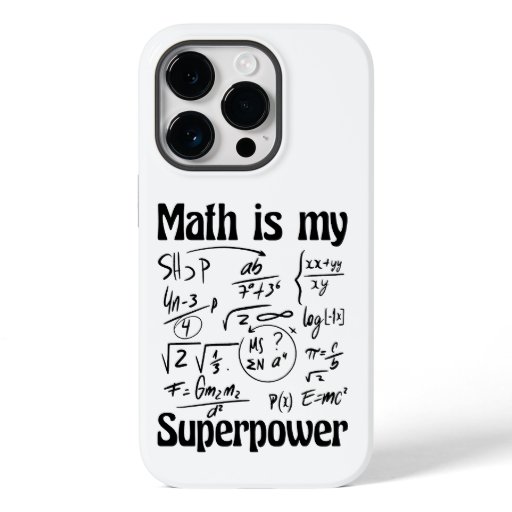MATH IS MY SUPERPOWER Case-Mate iPhone 14 PRO CASE