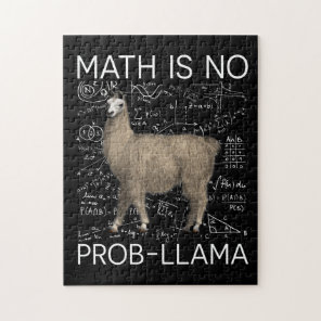 Math is No Prob-Llama - Math Llama Teacher Jigsaw Puzzle