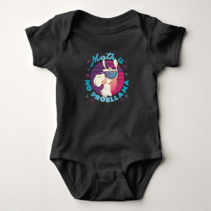Math Is No ProbLlama Baby Bodysuit
