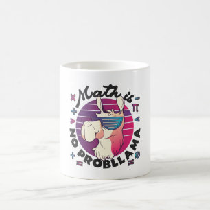 Math Is No ProbLlama Coffee Mug