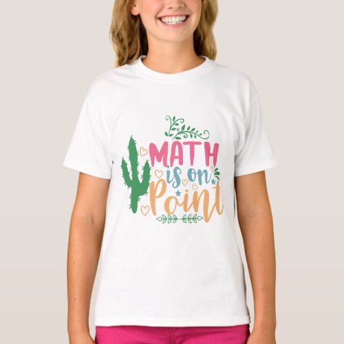 math is on point_01 T_Shirt