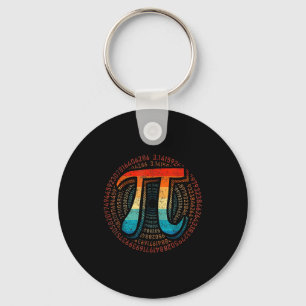 Math Is Simple As Pi Math Teacher Happy Pi Day Lov Keychain