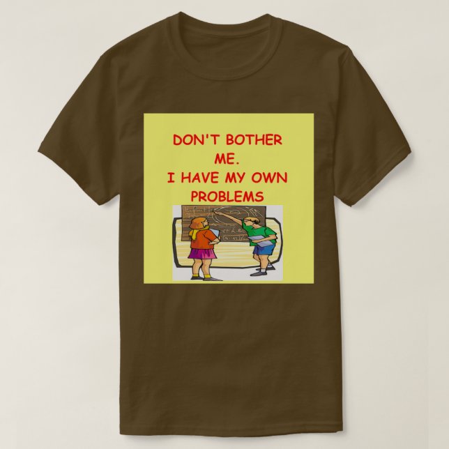 Math Joke 9 T-Shirt (Design Front)