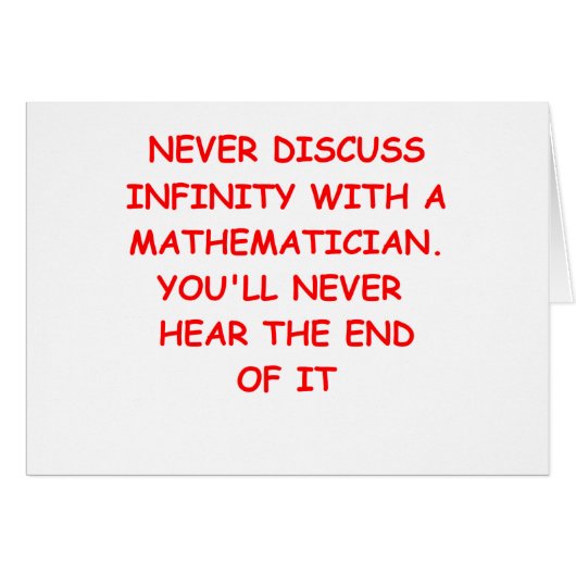 math joke cards (Front Horizontal)