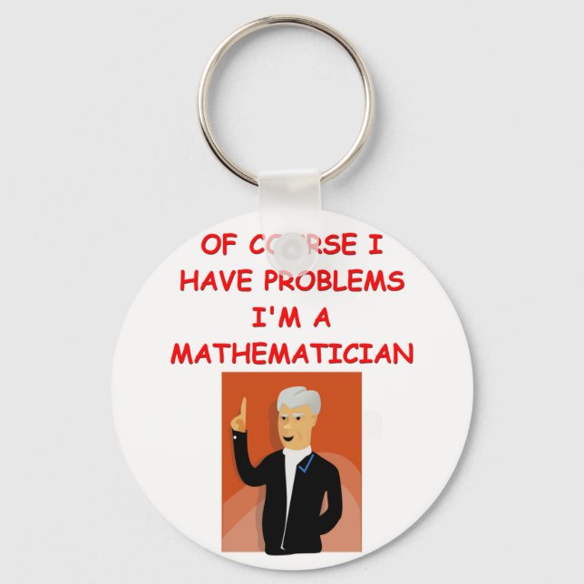 math joke keychain (Front)