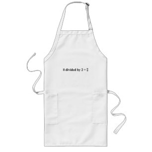 Math' Joke Long Apron