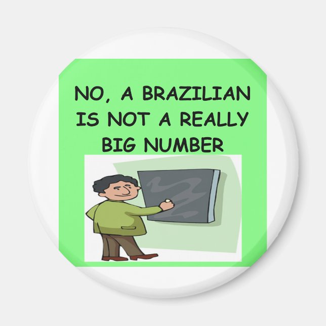 math joke magnet (Front)