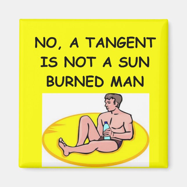 math joke magnet (Front)