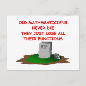 math joke postcard