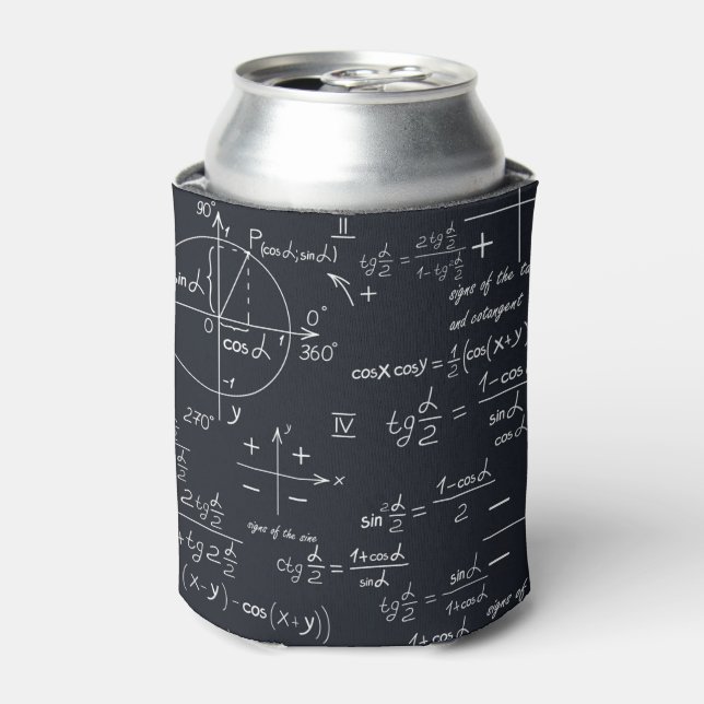 Math Juice, Not Beer Can Cooler (Can Front)