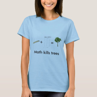 Math Kills Trees T-Shirt