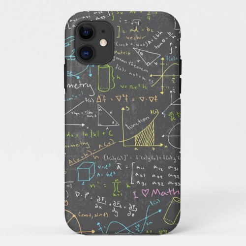 Math Lessons iPhone 11 Case