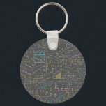 Math Lessons Keychain<br><div class="desc">Dozens of equations from various fields of math!</div>