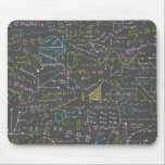 Math Lessons Mouse Pad<br><div class="desc">Dozens of equations from various fields of math!</div>