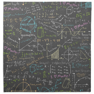 Math Lessons Napkin