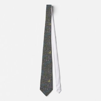 Math Lessons Tie by robyriker at Zazzle