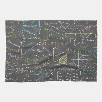 Math Lessons Towel by robyriker at Zazzle